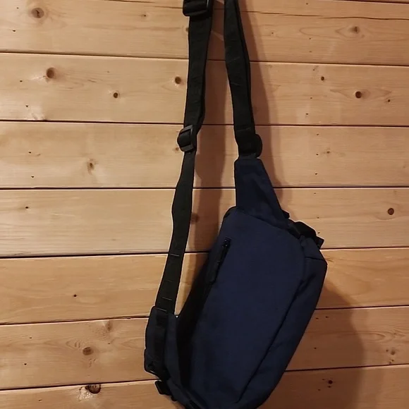 American Eagle Waist Bag Fanny Pack Blue - Picture 4 of 6